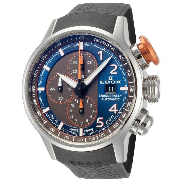 EDOX Chronorally Watch 01129-TOCA-BUGO kol saati
