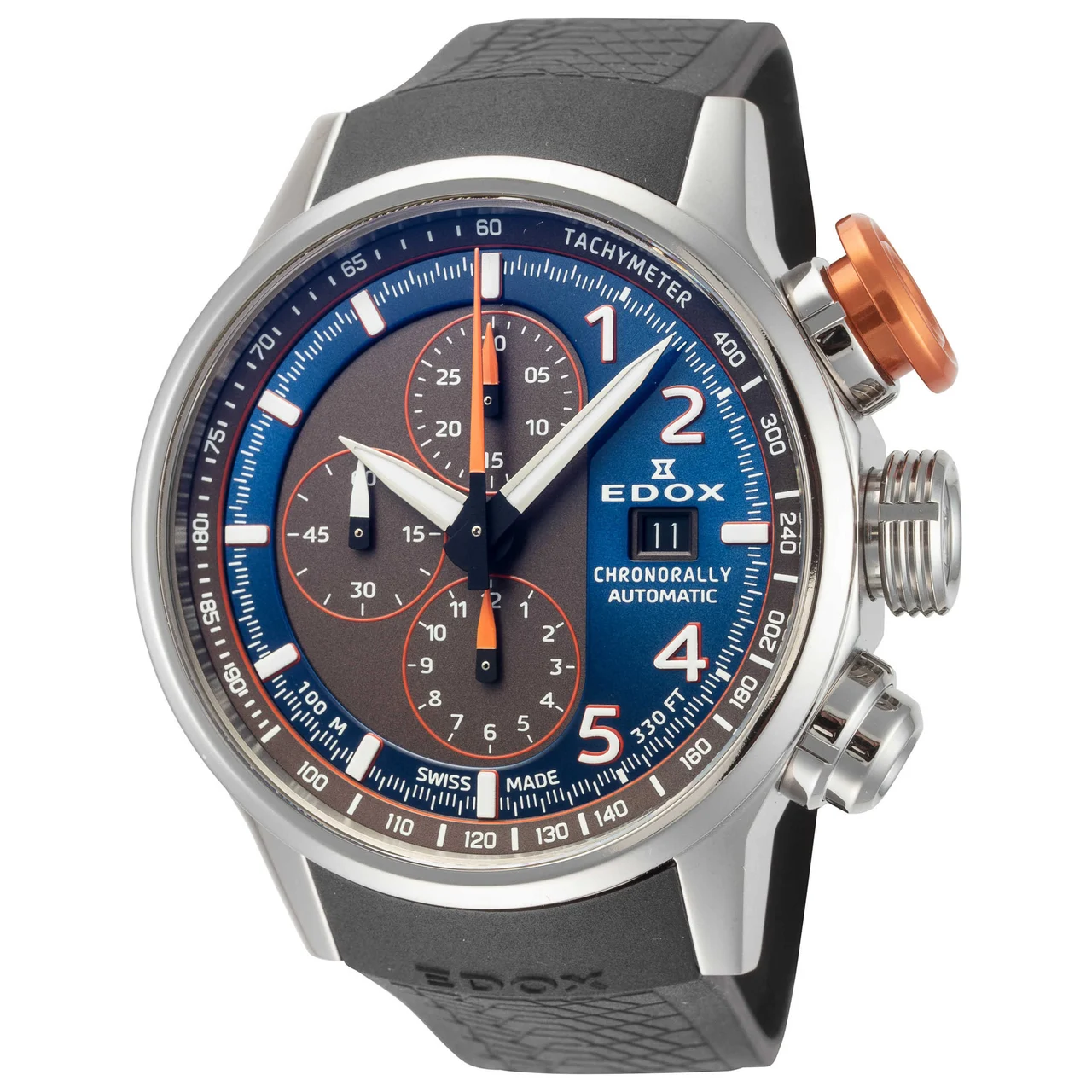 EDOX Chronorally Watch 01129-TOCA-BUGO kol saati