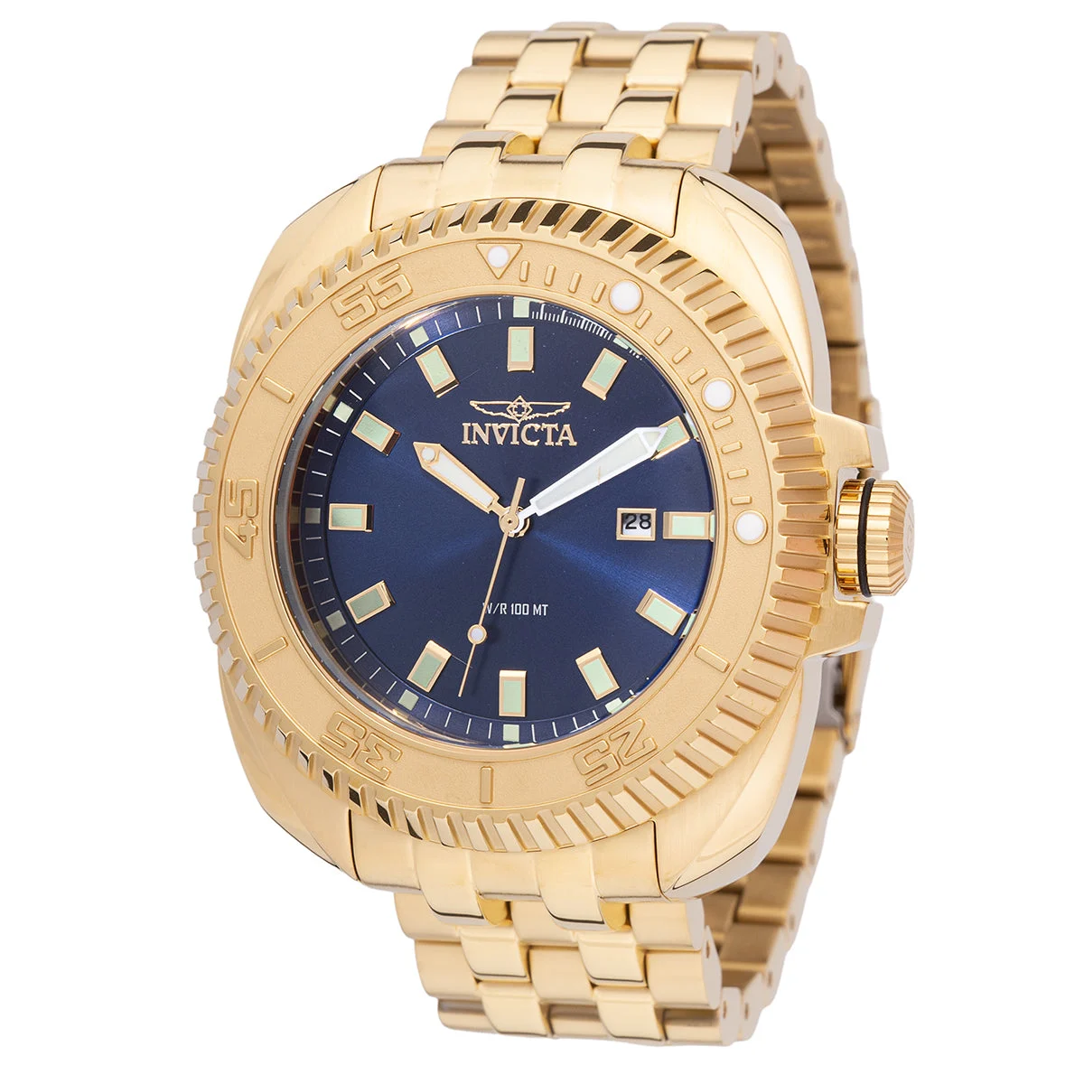 Invicta Coalition Forces Solaris Watch - 50mm. Gold (49781) 50 mm kol saati