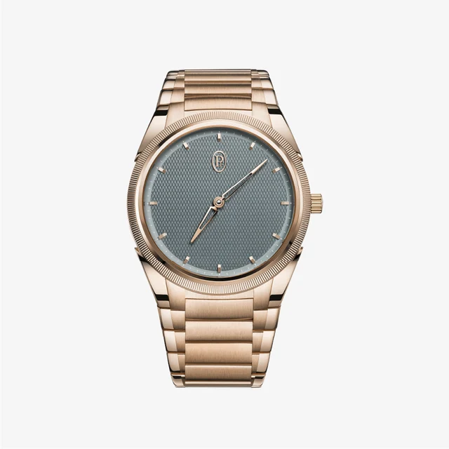 Parmigiani Fleurier Tonda PF Micro-Rotor Rose Gold | Agave Blue kol saati