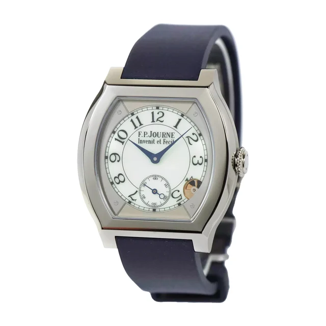 F.P. Journe Elegante 40mm Titanium Quartz White Dial Watch kol saati
