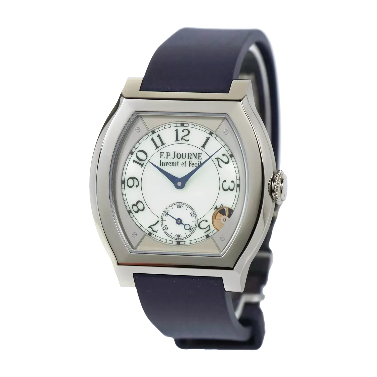 F.P. Journe Elegante 40mm Titanium Quartz White Dial Watch 40 mm kol saati