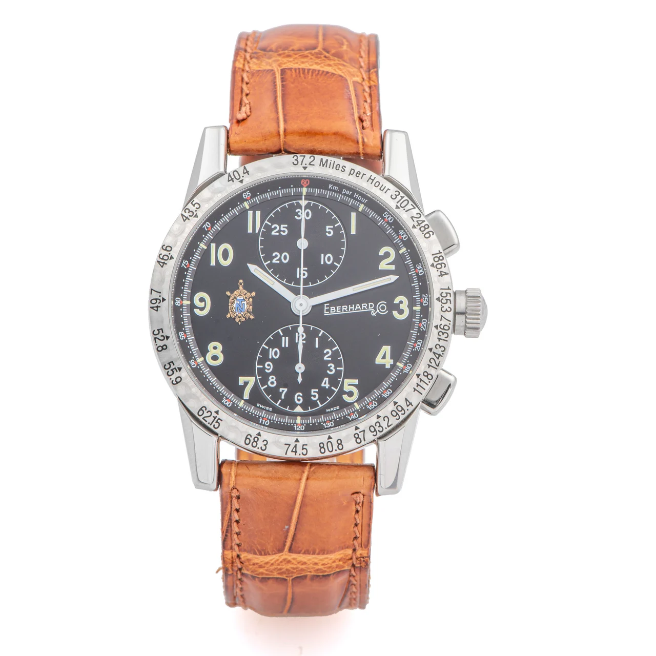 Eberhard EBERHARD, REF. 31030, TAZIO NUVOLARI, STEEL kol saati