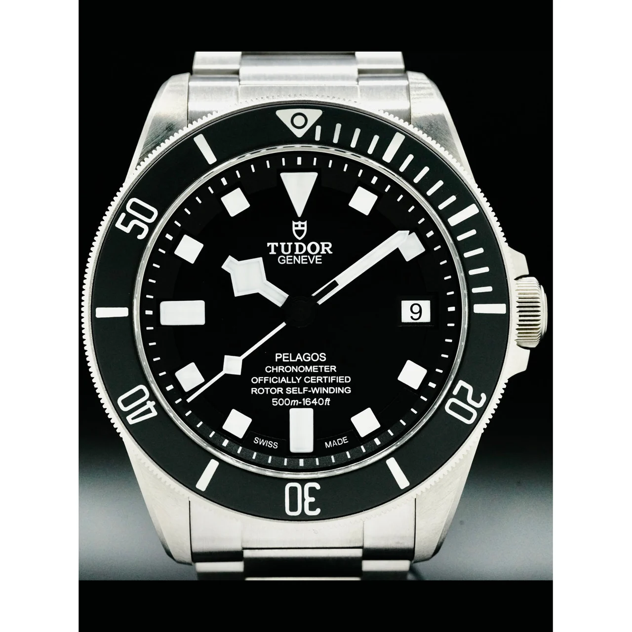Tudor Black Pelagos 210000050214 42 mm kol saati