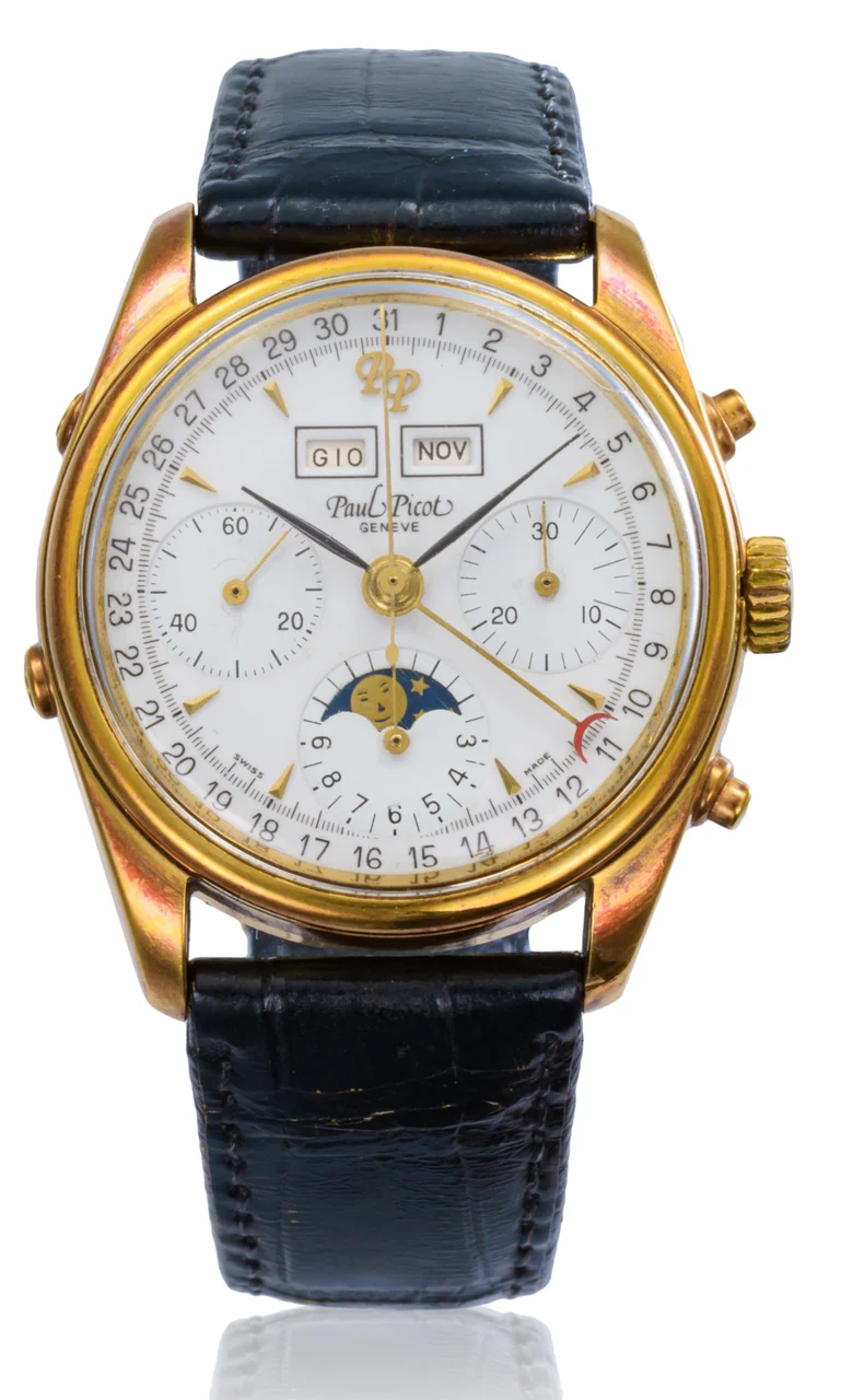 Paul Picot PAUL PICOT REF. 4991, 18K YELLOW GOLD kol saati