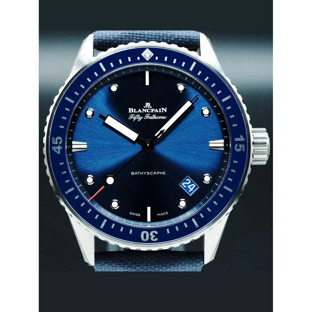 Blancpain Bathyscaphe 210000074370 43 mm kol saati
