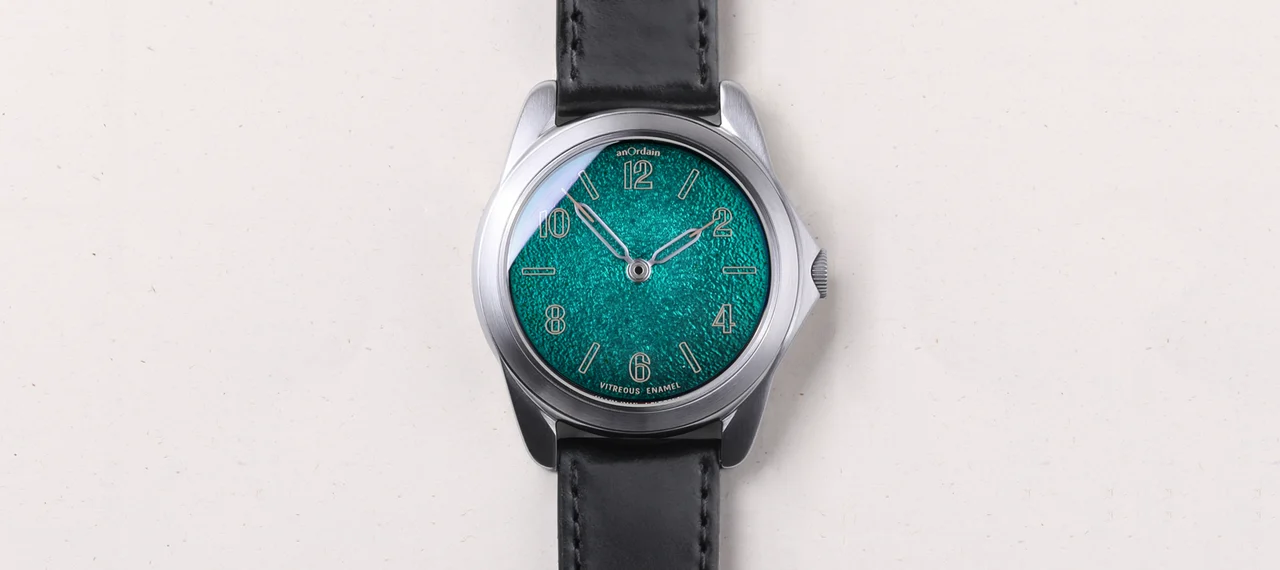 anOrdain Turquoise Fumé turquoise-fume kol saati