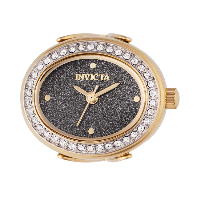 Invicta Mini Angel Ring Watch - 24mm. Gold (49601) kol saati