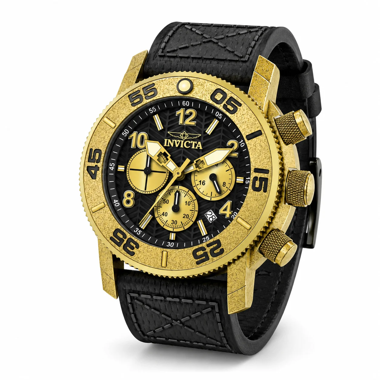 Invicta Coalition Forces Sovereign OPS Watch - 50mm. Orange. Black (50098) 50 mm kol saati