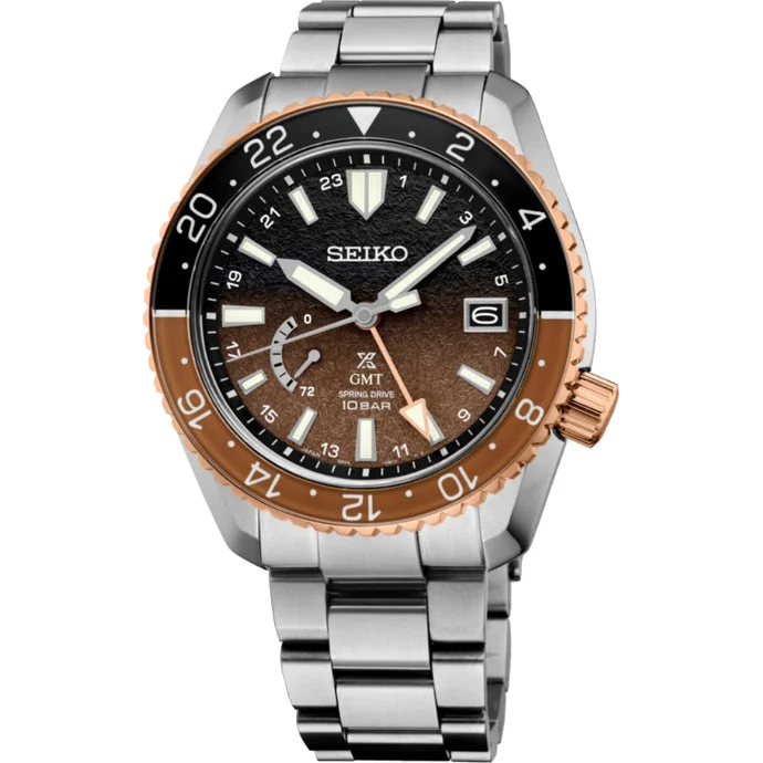Seiko Prospex Brown Dial U.S. Special Edition SNR058 kol saati