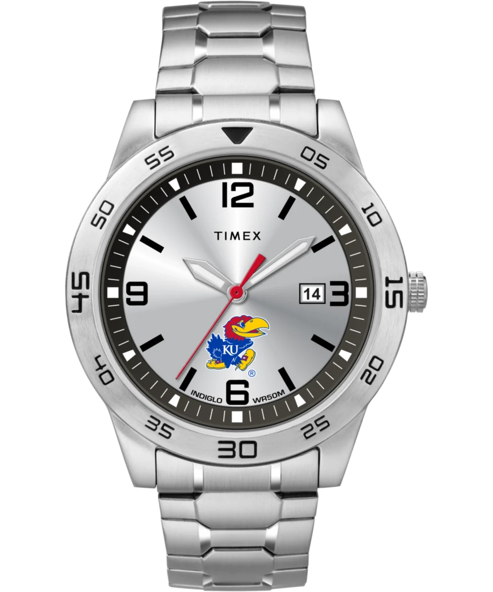 Timex Citation Kansas Jayhawks TWZUKANML 42 mm kol saati