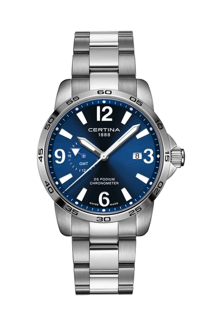 Certina Podium GMT C034.455.11.040.00 kol saati