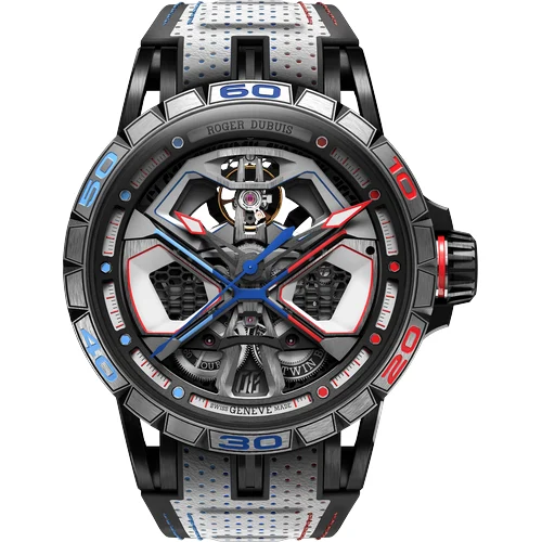 Roger Dubuis Excalibur Spider Huracán Black DLC Titanium 45mm RDDBEX1103 45 mm kol saati