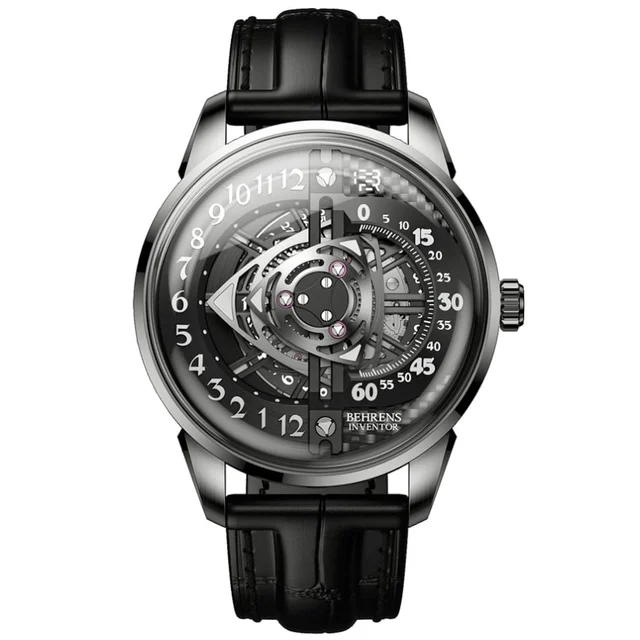Behrens Rotary Black BHR022BLK01 kol saati