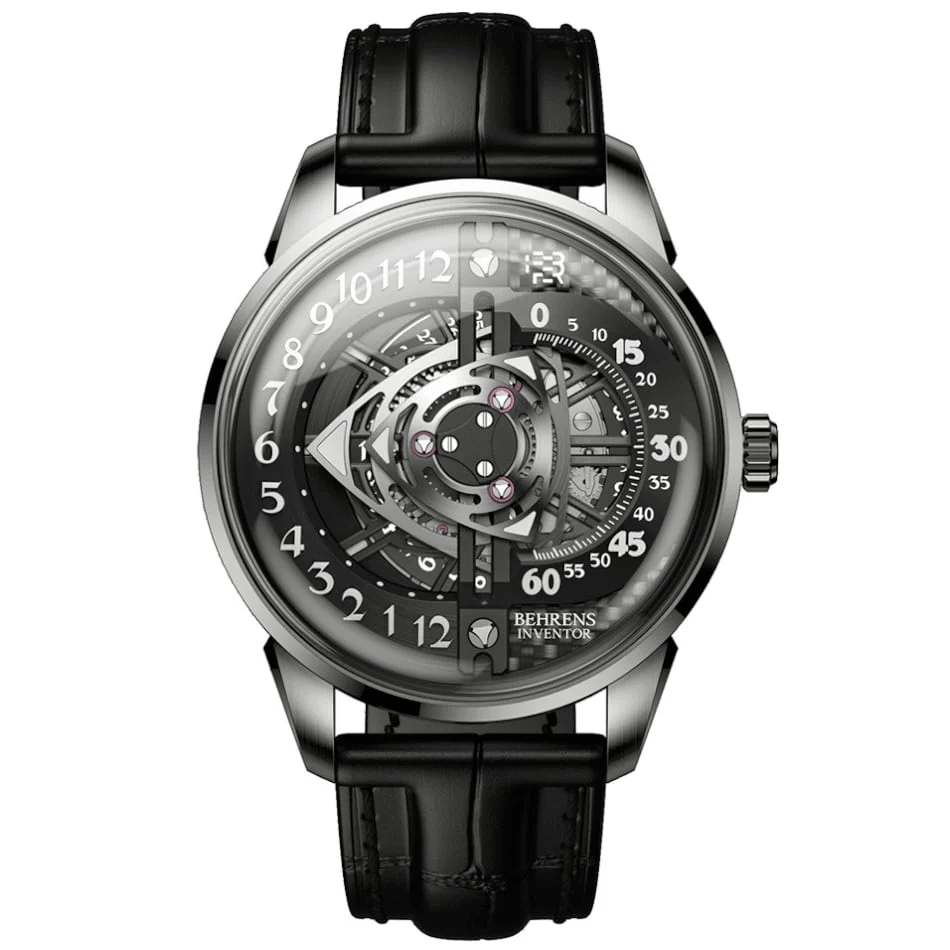 Behrens Rotary Black BHR022BLK01 kol saati