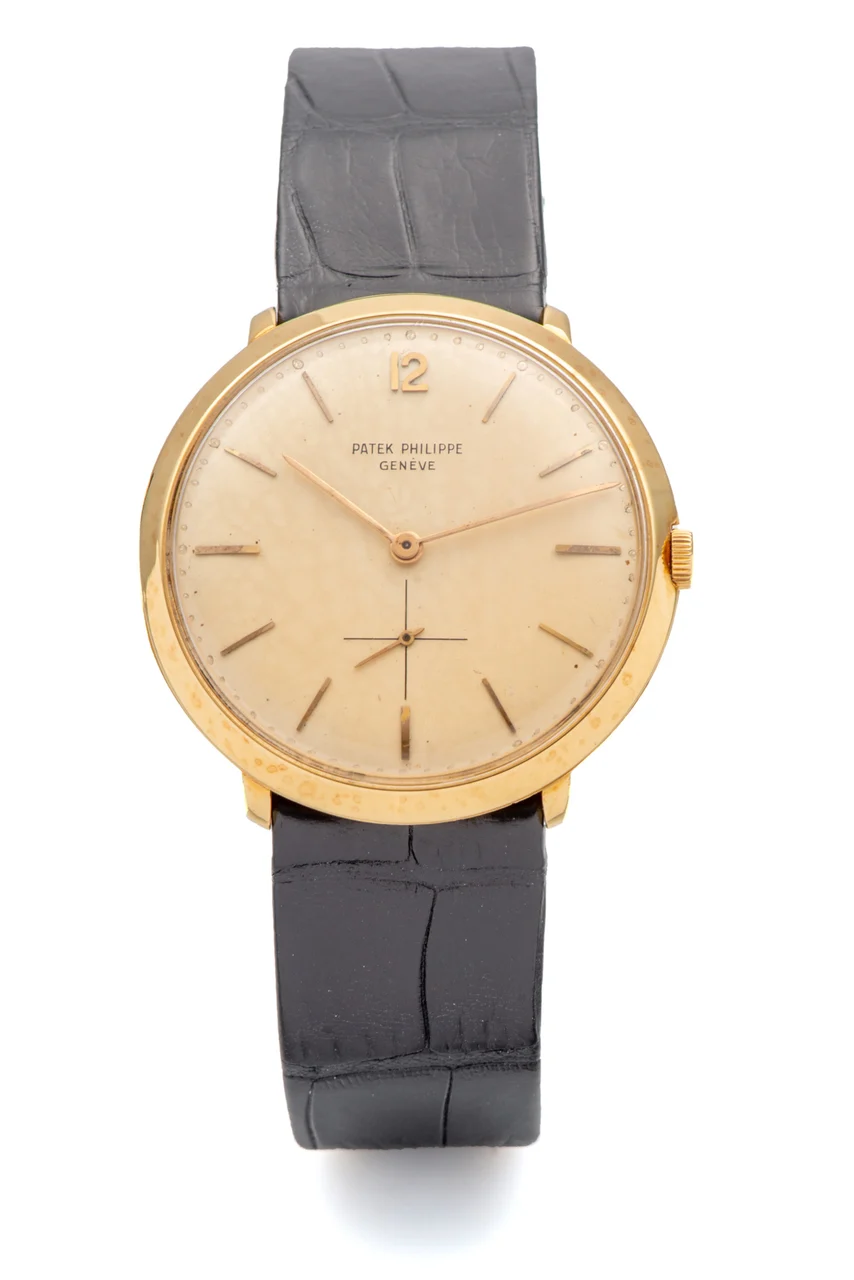 Patek Philippe Ref. 2572; 18K yellow gold kol saati