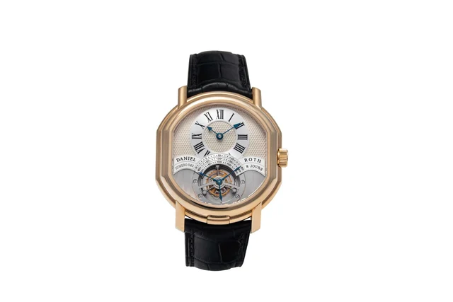 Daniel Roth DANIEL ROTH, REF. 197.X.40, TOURBILLON 8 DAYS POWER RESERVE, YELLOW GOLD kol s