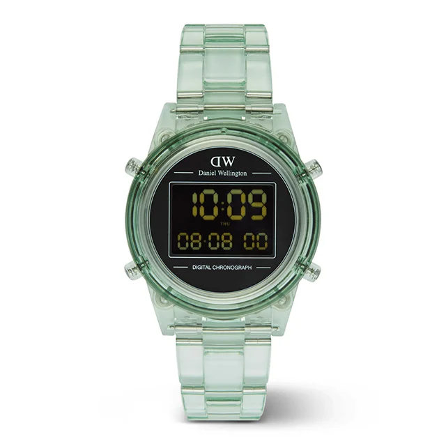DANIEL WELLINGTON Retro Digital Light Green DW00600763 kol saati