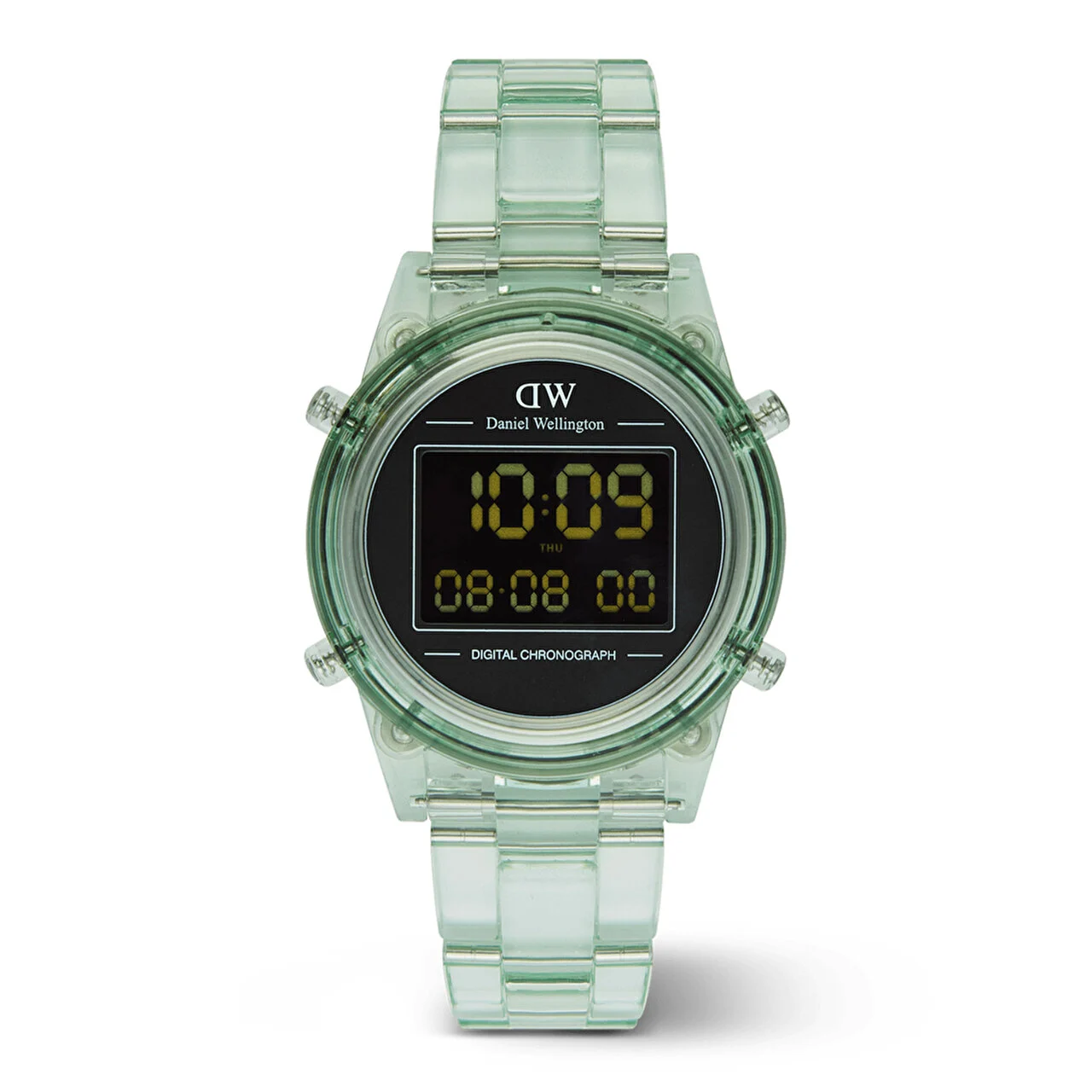 DANIEL WELLINGTON Retro Digital Light Green DW00600763 36 mm kol saati