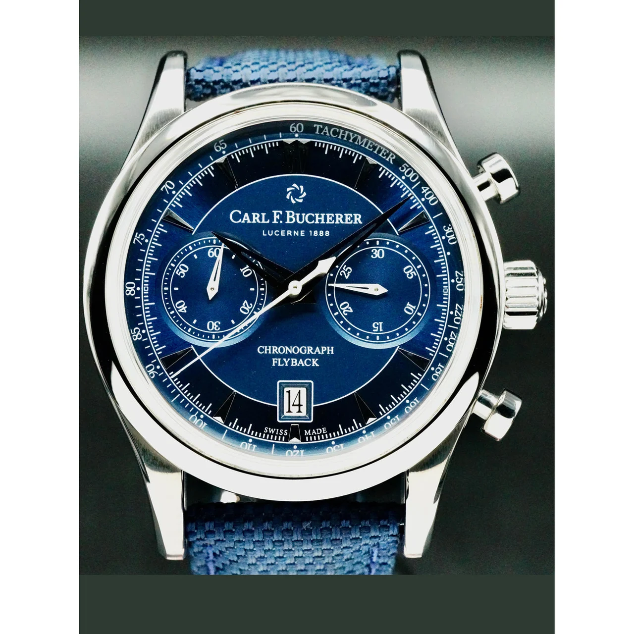 Carl F. Bucherer Manero Flyback 210000067615 43 mm kol saati