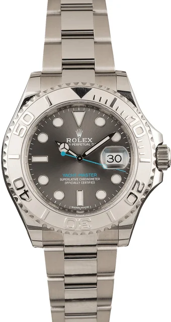 Rolex Yacht-Master 116622 Dark Rhodium Dial 116622RSO kol saati
