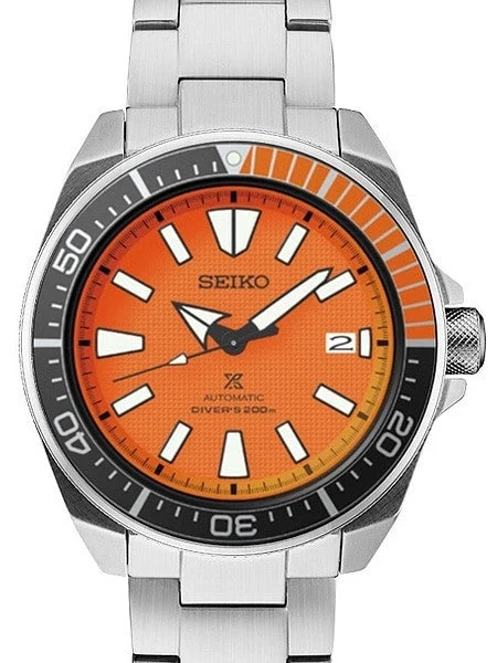 Seiko Customized Samurai Automatic Dive Watch #SRPC07 Custom-SRPC07 kol saati