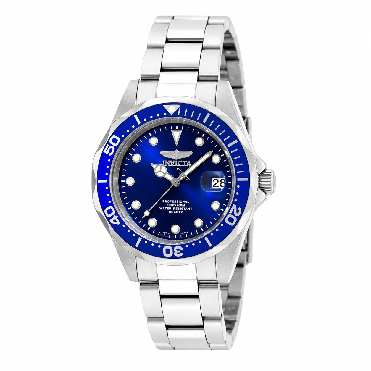 Invicta Open Box Pro Diver Watch - 37.5mm, Steel (AIC-17048) 37.5 mm kol saati