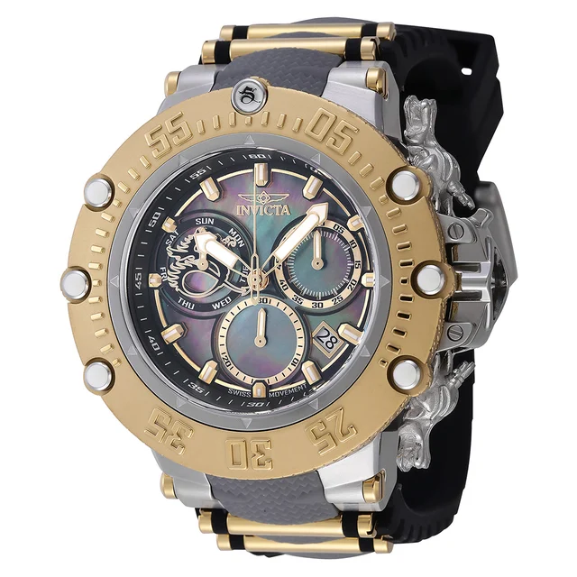 Invicta Subaqua Noma VII Swiss Ronda Z60 Caliber Watch w/ Mother of Pearl Dial - 52mm, Gre
