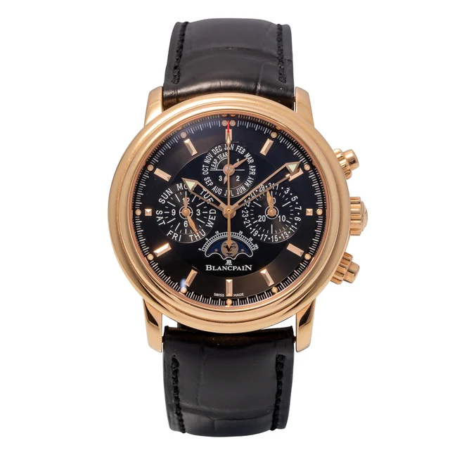Blancpain BLANCPAIN, REF. 2685F, LEMAN FLYBACK PERPETUAL CALENDAR, PINK GOLD kol saati