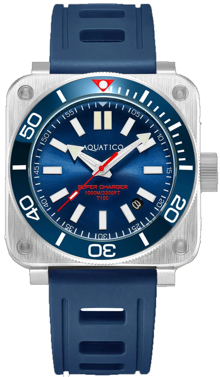 AQUATICO Steel Man AQ032 44 mm kol saati