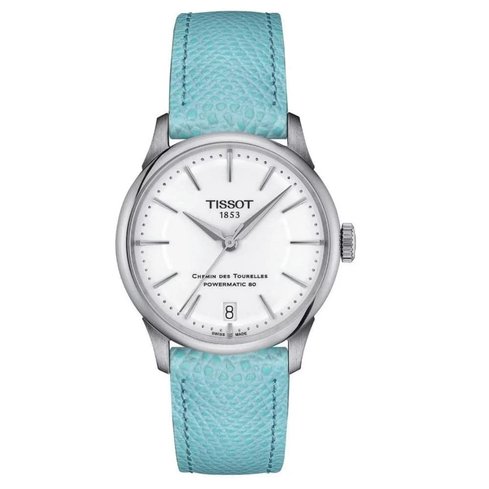 Tissot Chemin Des Tourelles T1392071601100 34 mm kol saati
