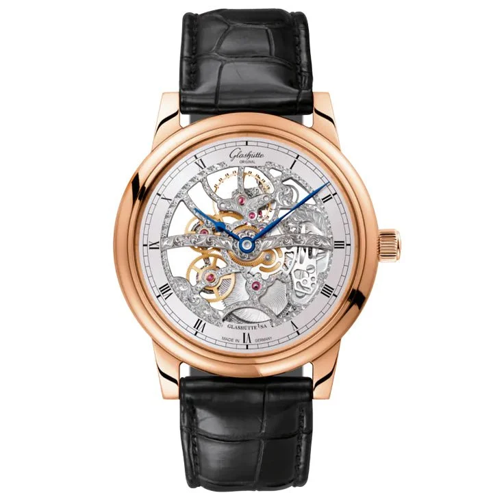 Glashutte Original Senator 1-49-18-01-05-30 42 mm kol saati