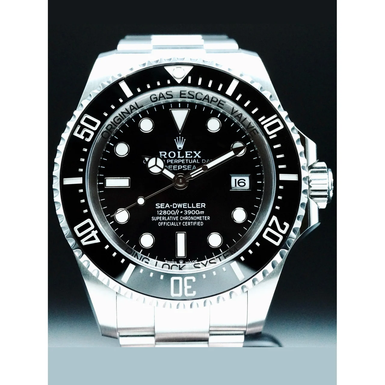 Rolex Sea-Dweller Deepsea Black Dial 210000079919 44 mm kol saati