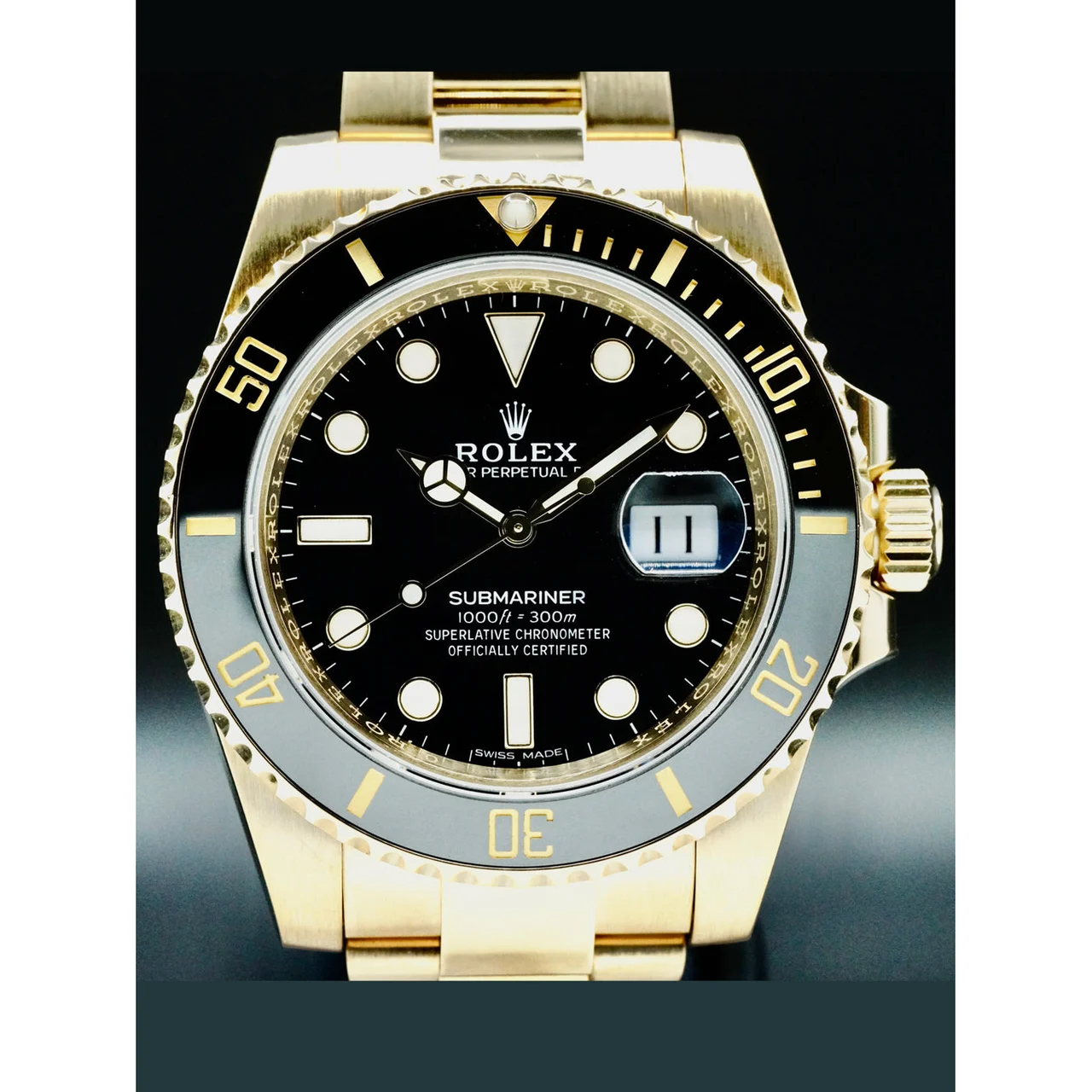 Rolex Submariner Date Gold 210000054602 40 mm kol saati