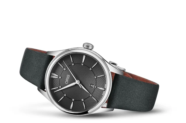 Oris Artelier Date Diamonds 01 561 7724 4053-07 5 17 34FC kol saati