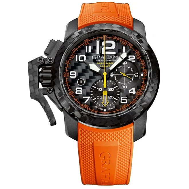 Graham Chronofighter Superlight Carbon 2CCBK.O01A 47 mm kol saati