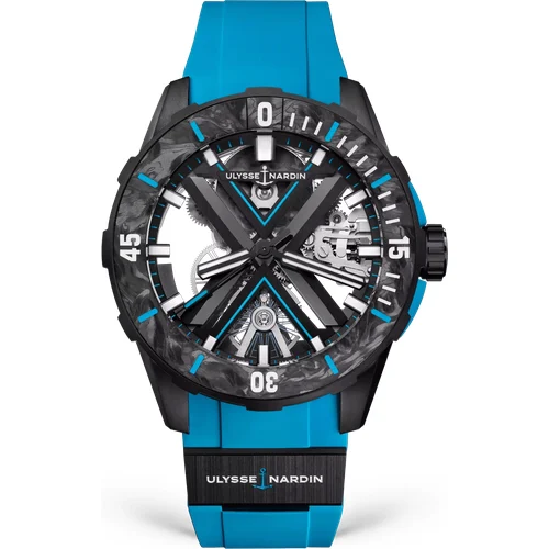 Ulysse Nardin Diver X Skeleton Azure 3723-170-2B/3A kol saati