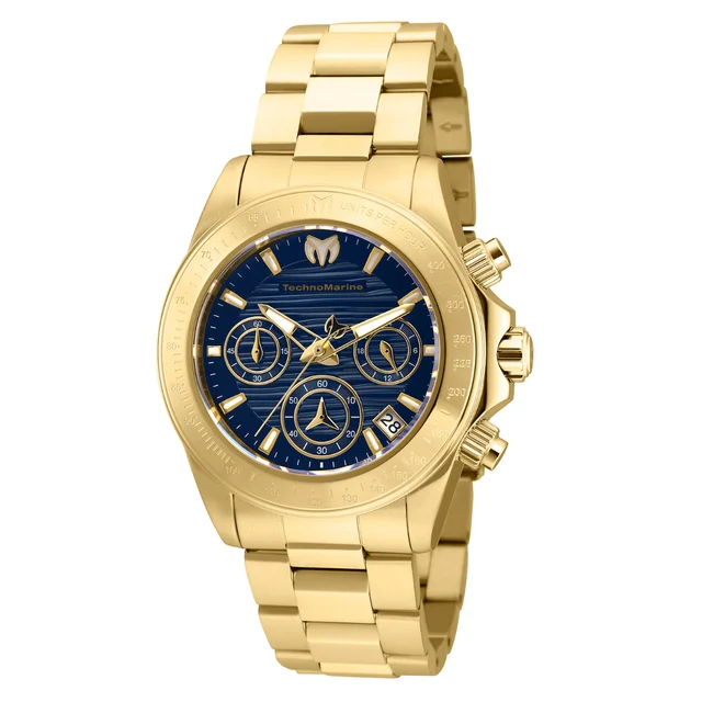 Invicta TechnoMarine Manta Ray Watch - 38mm, Gold (TM-219015) kol saati