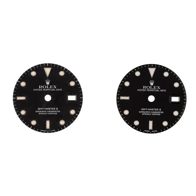 Rolex ROLEX, REF 16710/16760, GMT MASTER II DIAL, SET OF 2 kol saati