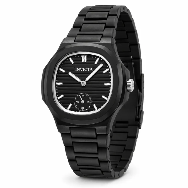 Invicta Celestial Linura Watch - 34.8mm, Black (70398) kol saati