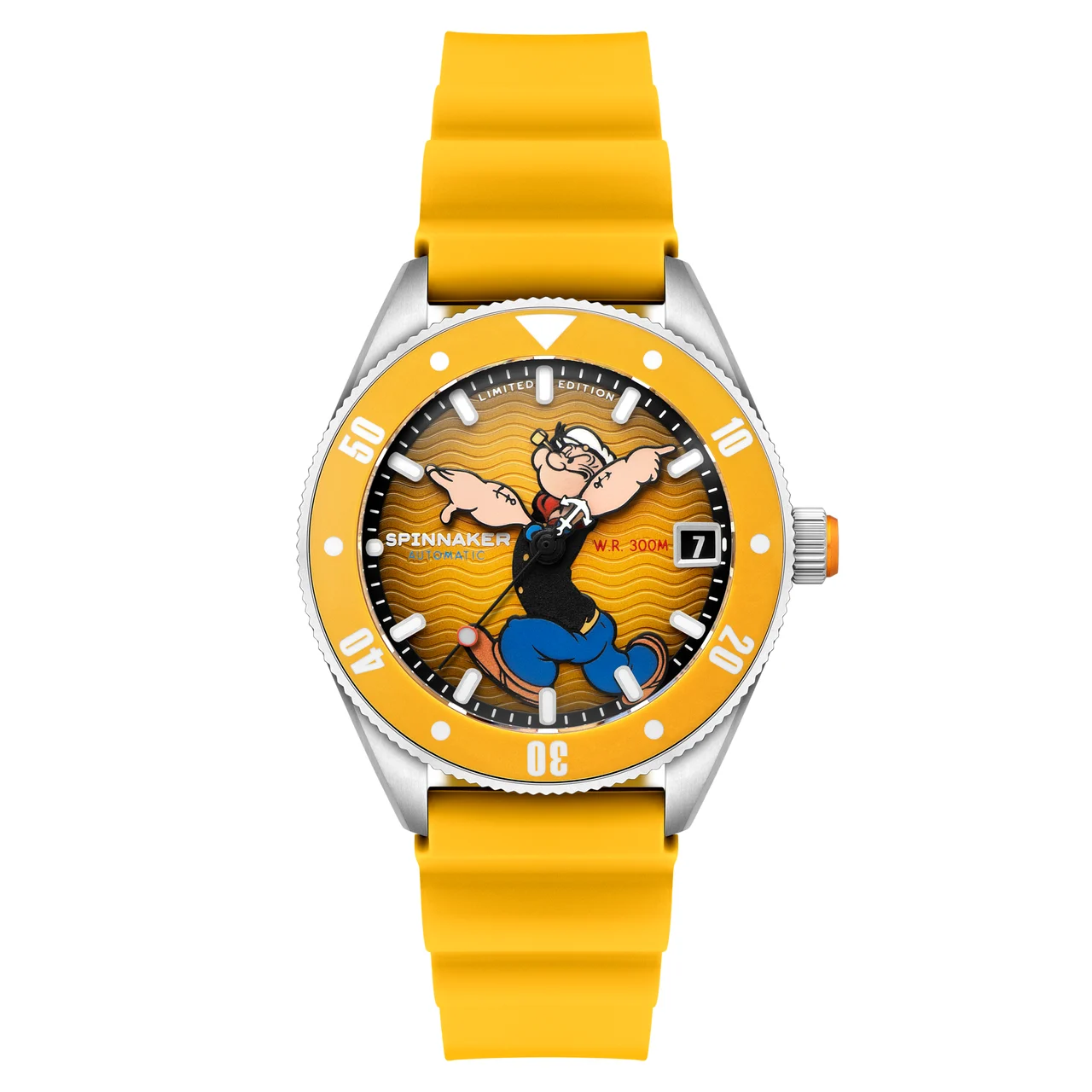 Challenger Automatic Corncob Yellow SP-5163-01 kol saati