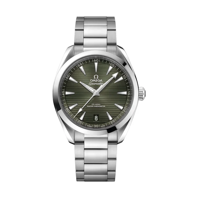 OMEGA Seamaster Aqua Terra 150M 41mm - Green on Bracelet O22010412110001 kol saati