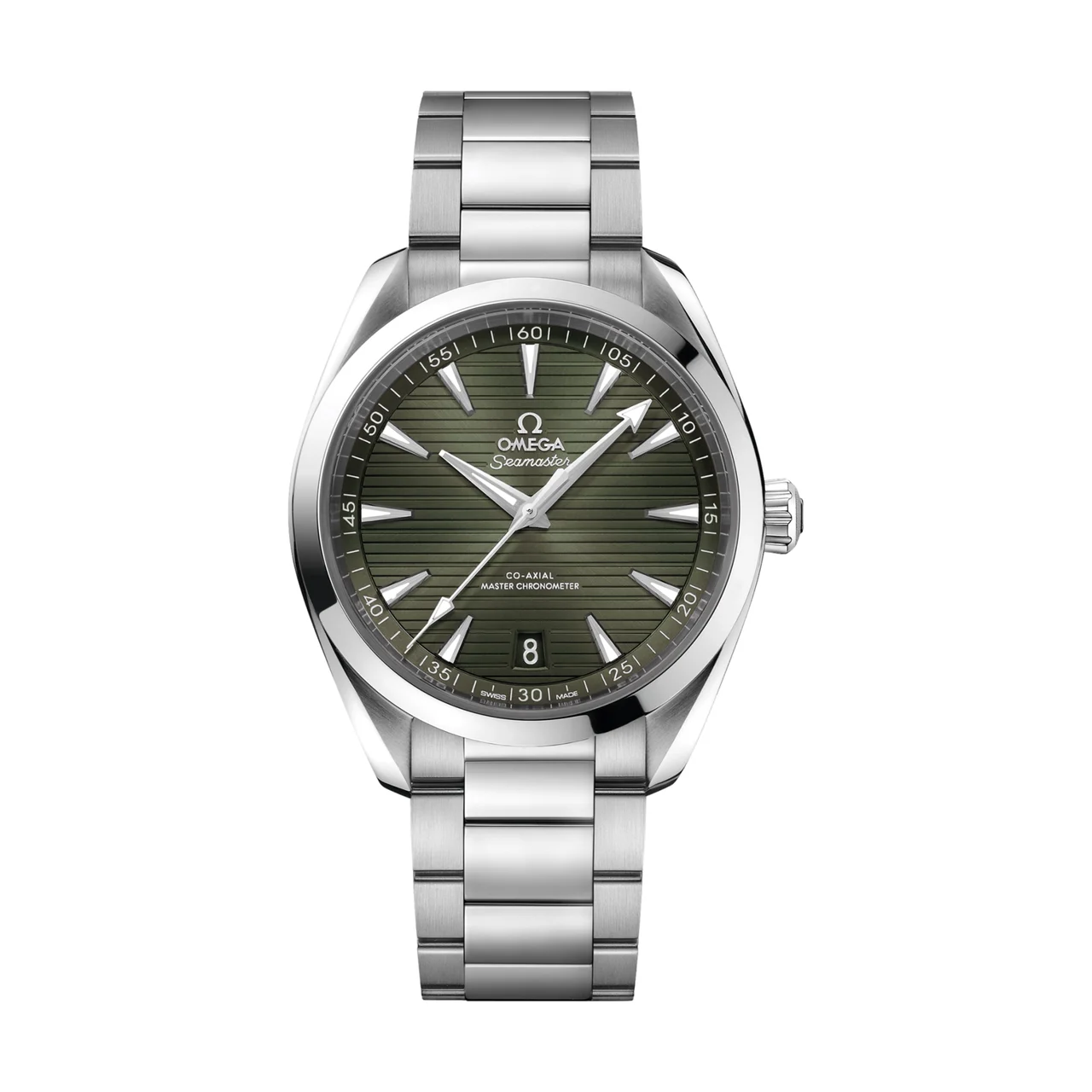 OMEGA Seamaster Aqua Terra 150M 41mm - Green on Bracelet O22010412110001 41 mm kol saati