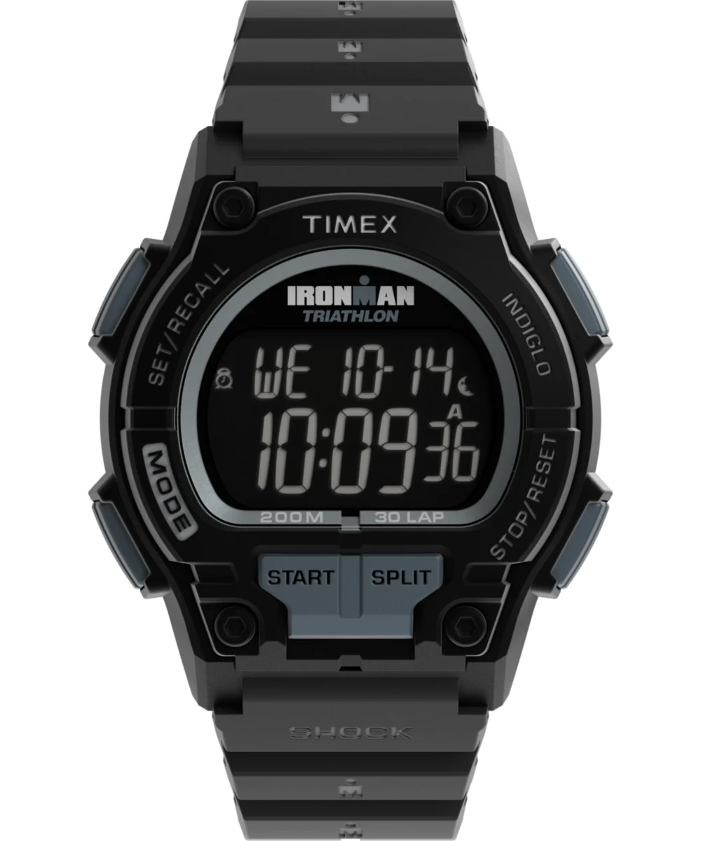 Timex IRONMAN® Shock Endure 42mm Resin Strap Watch TW5M64800 42 mm kol saati