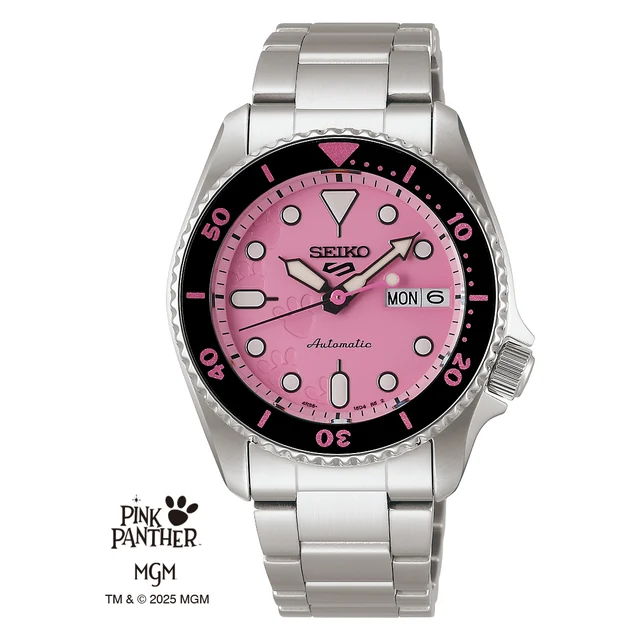 Seiko Pink Panther Limited Edition SRPM07K1 kol saati