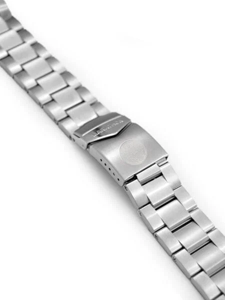 Marathon Brushed Finish Solid Link Bracelet #WW005007US (22mm) kol saati