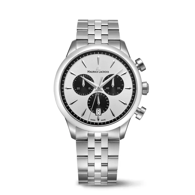 Maurice Lacroix Quartz Chronograph 40MM 751038-SS002-130-1 kol saati