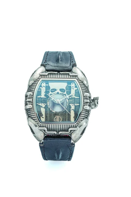 Strom Ref. AC 18-01, self-winding, centre-seconds; “Agonium Collection” “In memoriam HR Gi