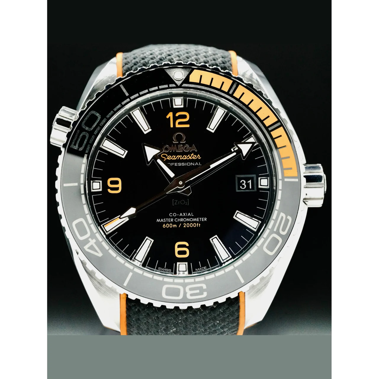OMEGA Planet Ocean 600m co-axial Master Chronometer 210000048010 43.5 mm kol saati
