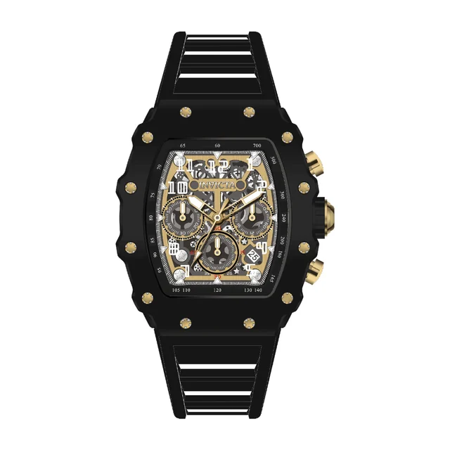 Invicta Racing Nitro Gen Watch - 43mm, Black (69693) kol saati